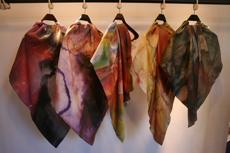 silk scarves